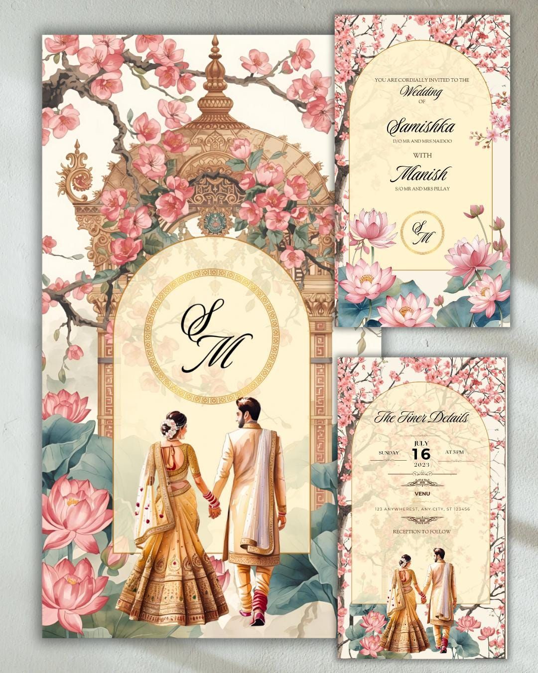 Customizable Wedding Invitation